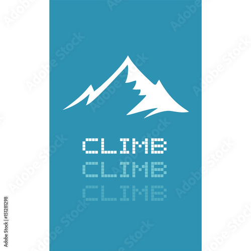 mountain symbol design