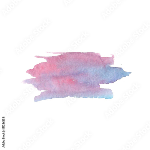 Abstract watercolor spot. W...