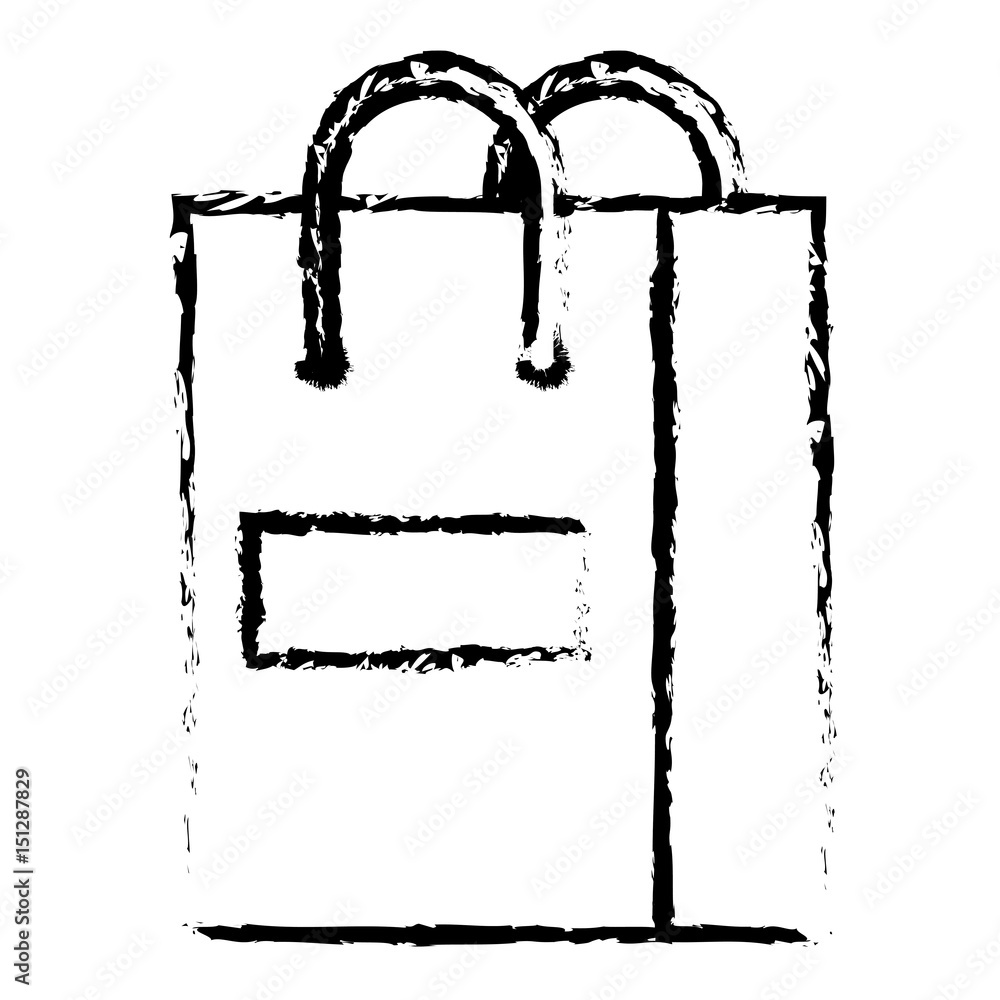 shopping bag paper isolated icon vector illustration design shopping bag paper isolated icon vector illustration design
