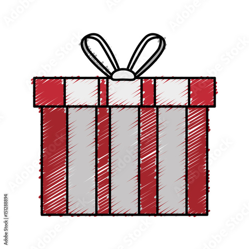 giftbox present isolated icon vector illustration design