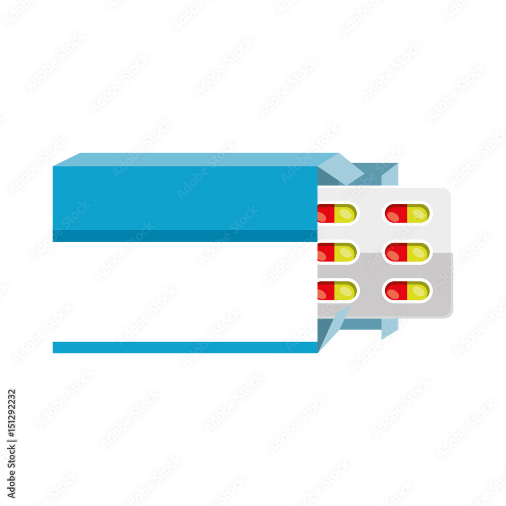 Medical capsules isolated icon vector illustration design Medical capsules isolated icon vector illustration design