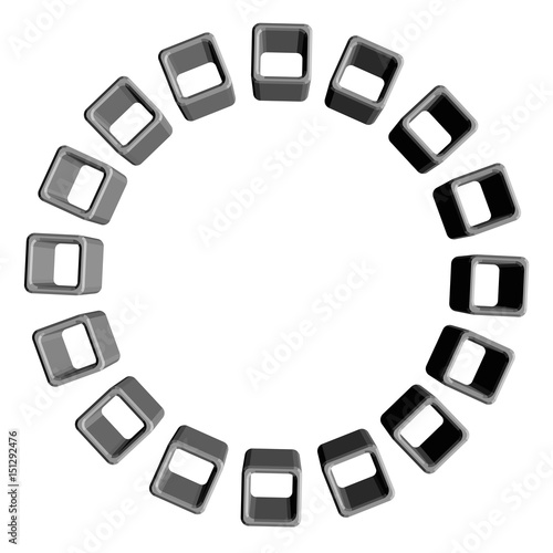 creative circle figure