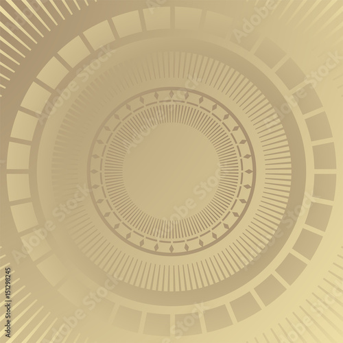 Imaginative round lines background