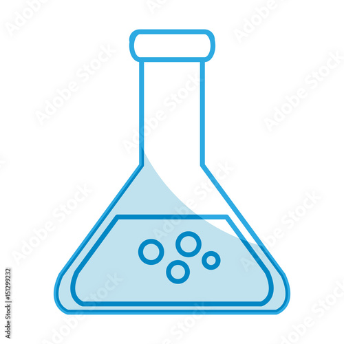 tube test isolated icon vector illustration design
