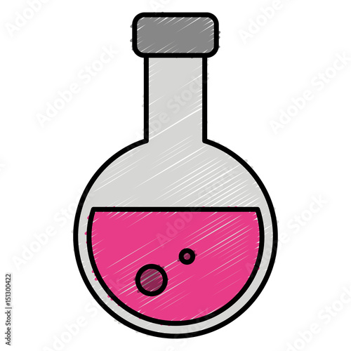 tube test isolated icon vector illustration design