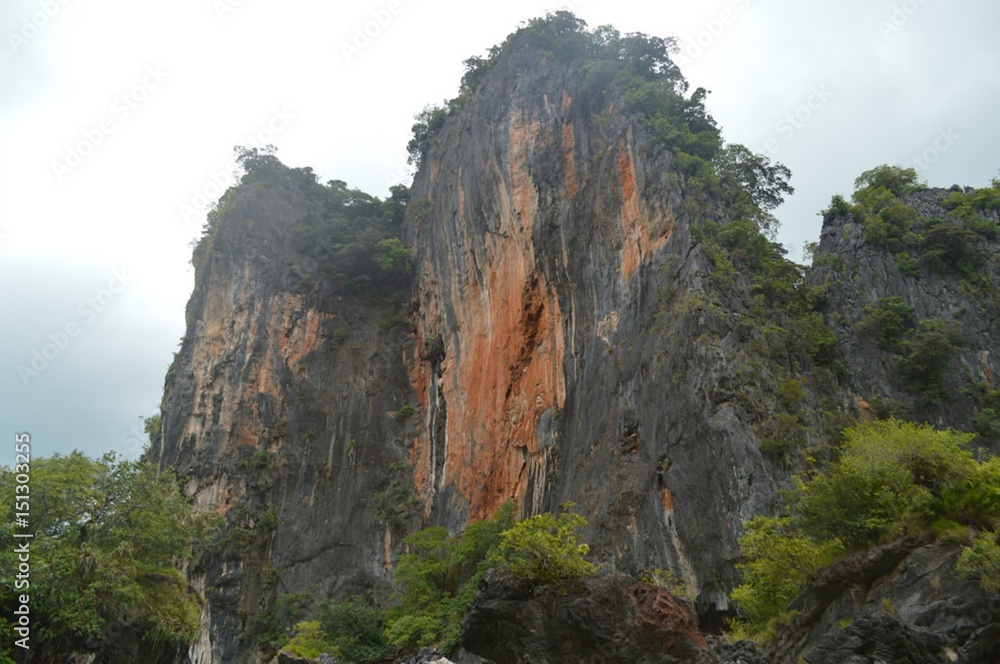 Naklejka premium the mountains of Thailand