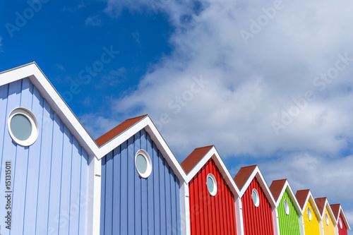 Fassade, Bunt, Langeoog