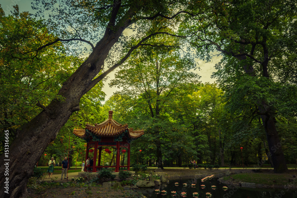 Lazienki Park - Warsaw, Poland