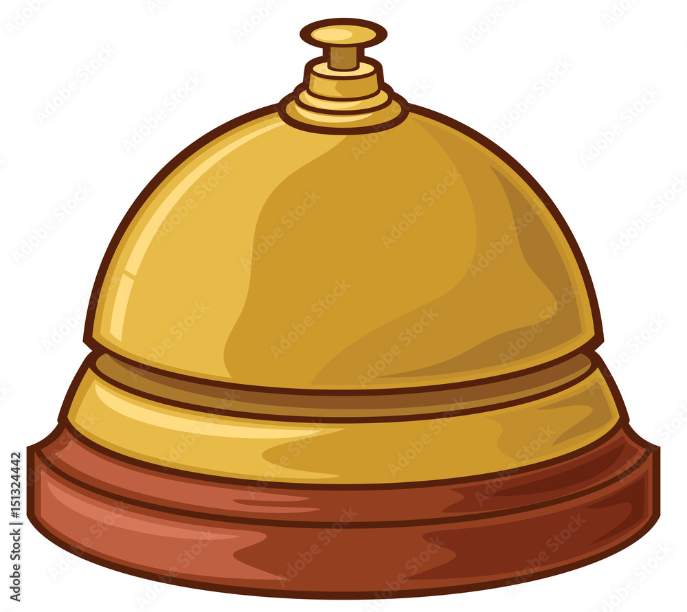 service (hotel) bell vector illustration service (hotel) bell vector illustration