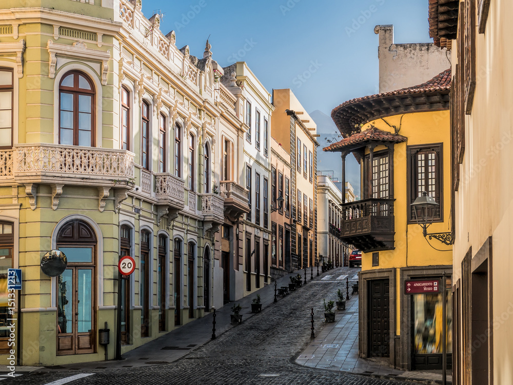 Historische Altstadt von Orotava, Teneriffa, Spanien 