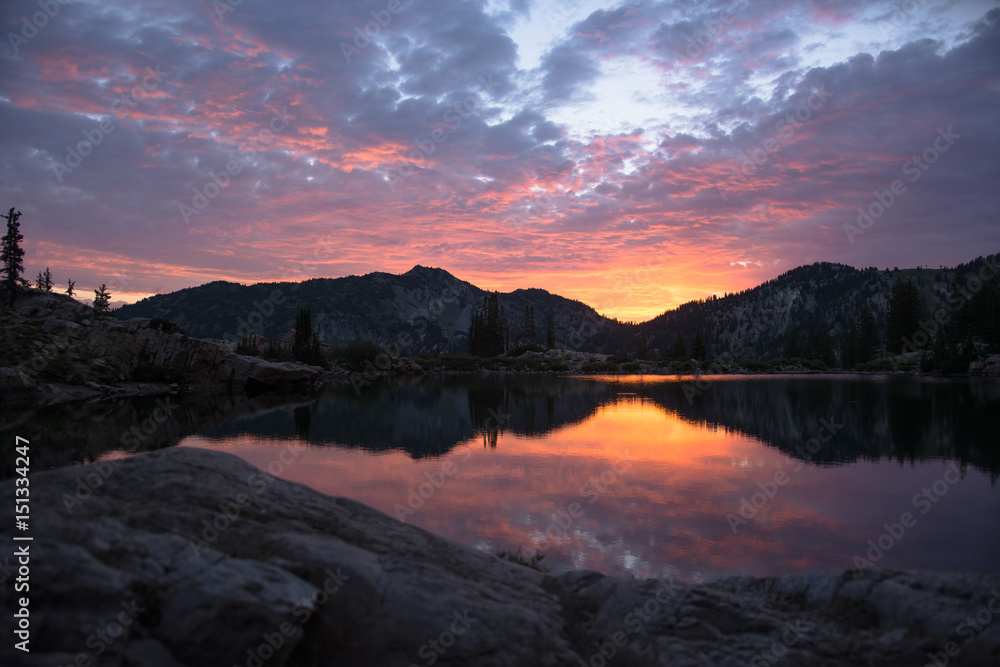 Fototapeta premium Alta Sunrise