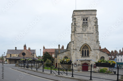 Church in Malton England photo