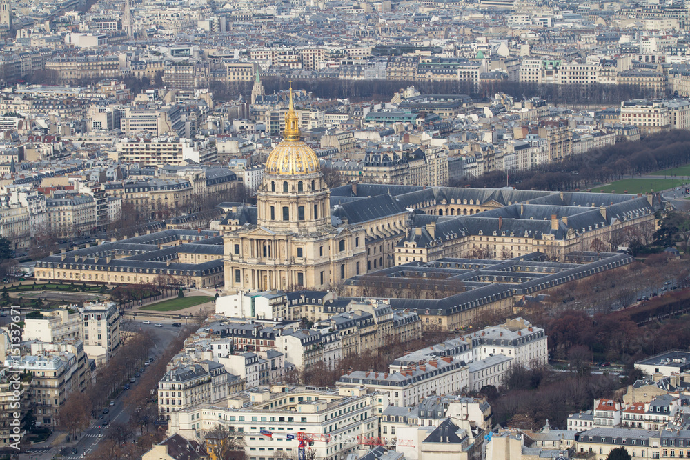 Cathedral Les Invalides in Paris