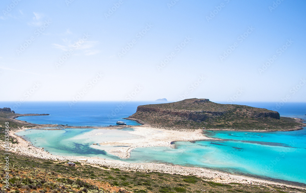 Fototapeta premium Balos beach, Crete, Greece