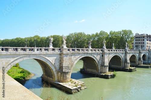 Roma, ponte romano e Tevere. © Pmbphotographer