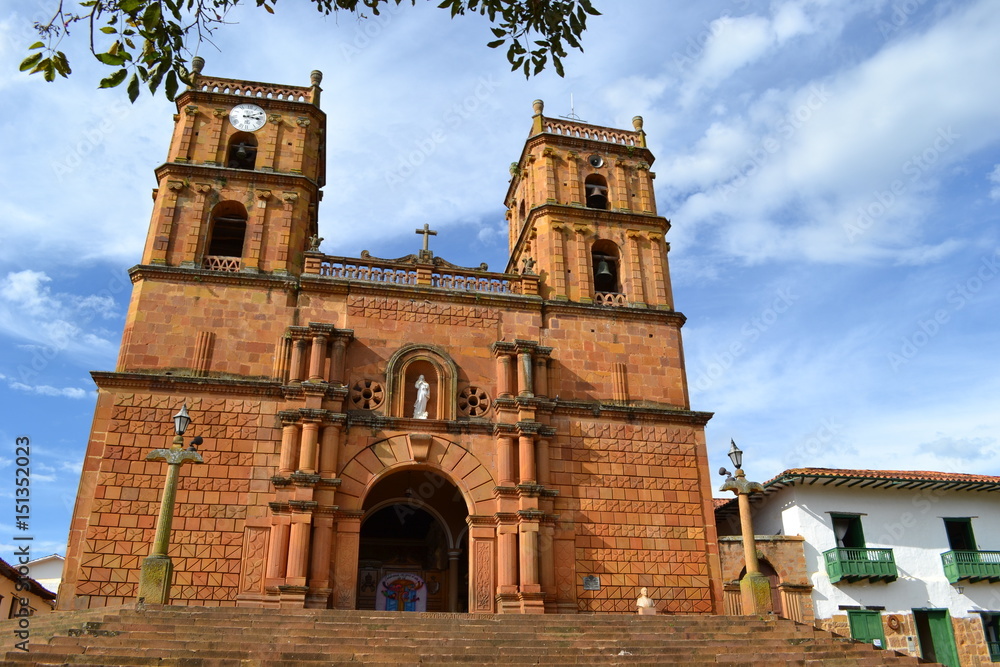 Catedral de la Inmaculada Concepción. Barichara, Santander, Colombia. 