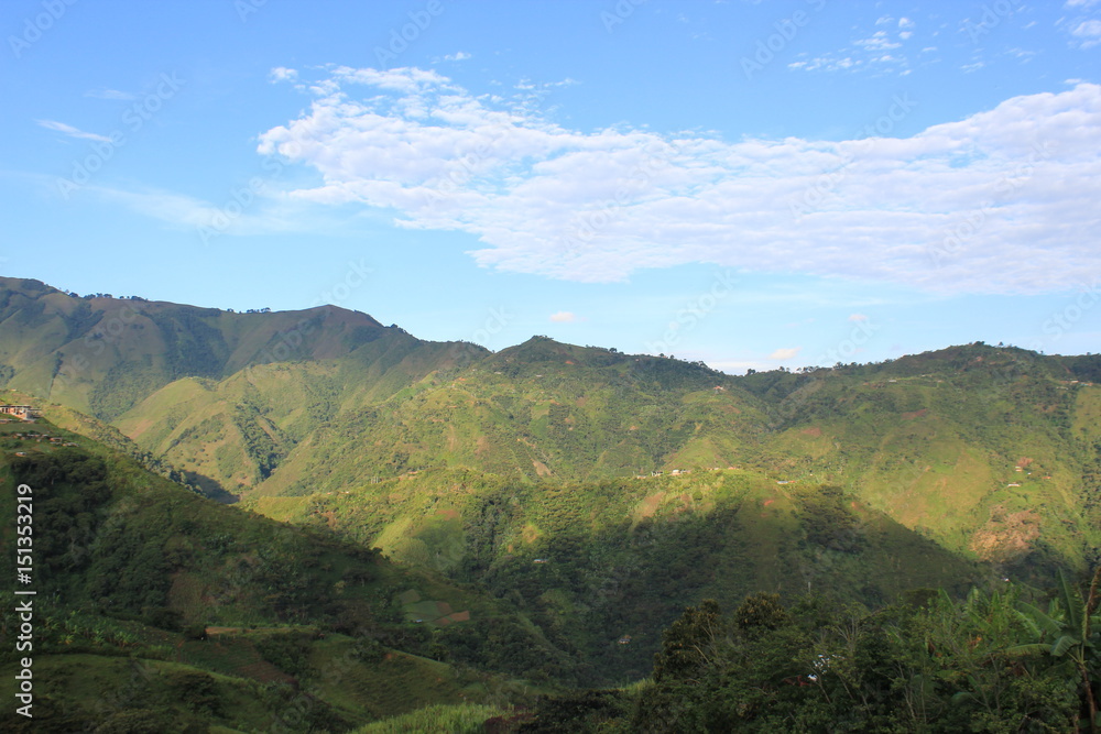 Paisaje, occidente antioqueño. Colombia. Paisaje, occidente antioqueño. Colombia.