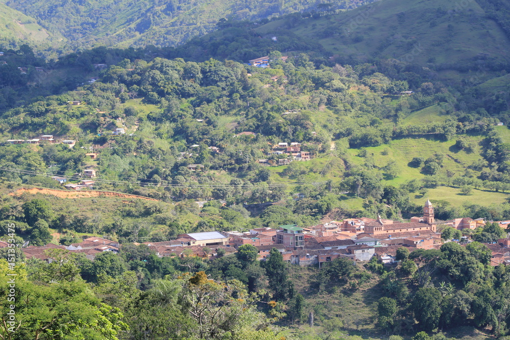 Panorámica. Ebéjico, Antioquia, Colombia. 