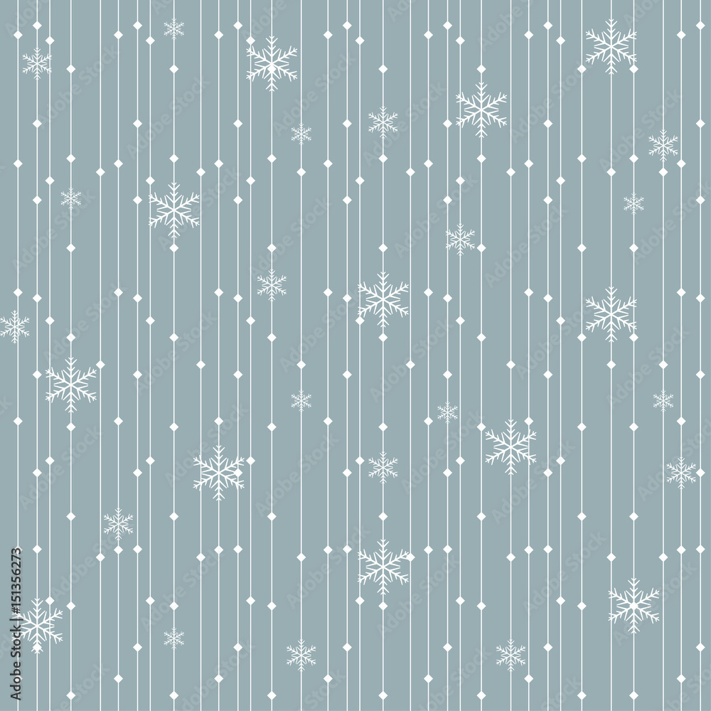 Seamless background from Christmas beads and snowflakes. Pattern Seamless background from Christmas beads and snowflakes. Pattern