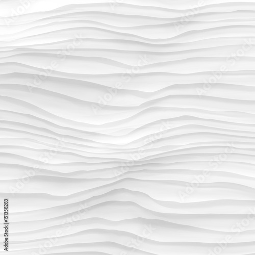 White texture. abstract pattern seamless. wave wavy nature geometric modern. © SK_PueN