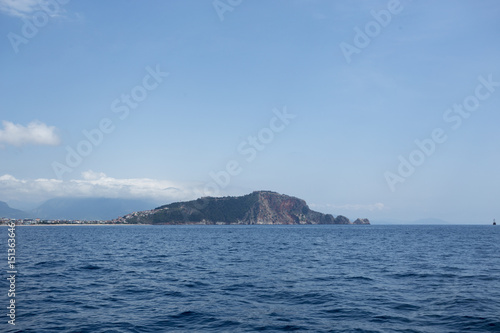Alanya castle rock and sea © Saida