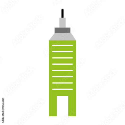 urban building tower vector illustration graphic design