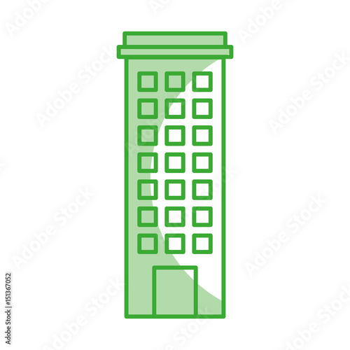 urban building tower vector illustration graphic design