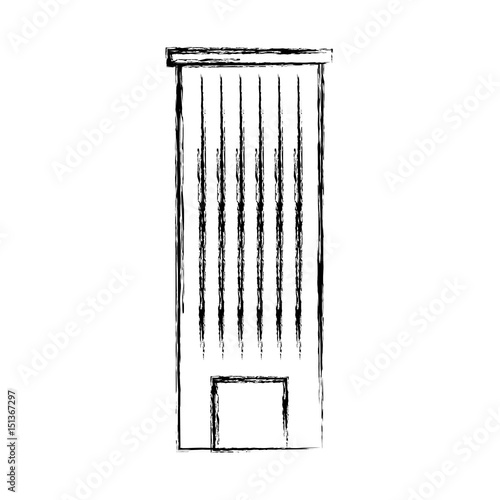 Urban building tower icon vector illustration graphic design