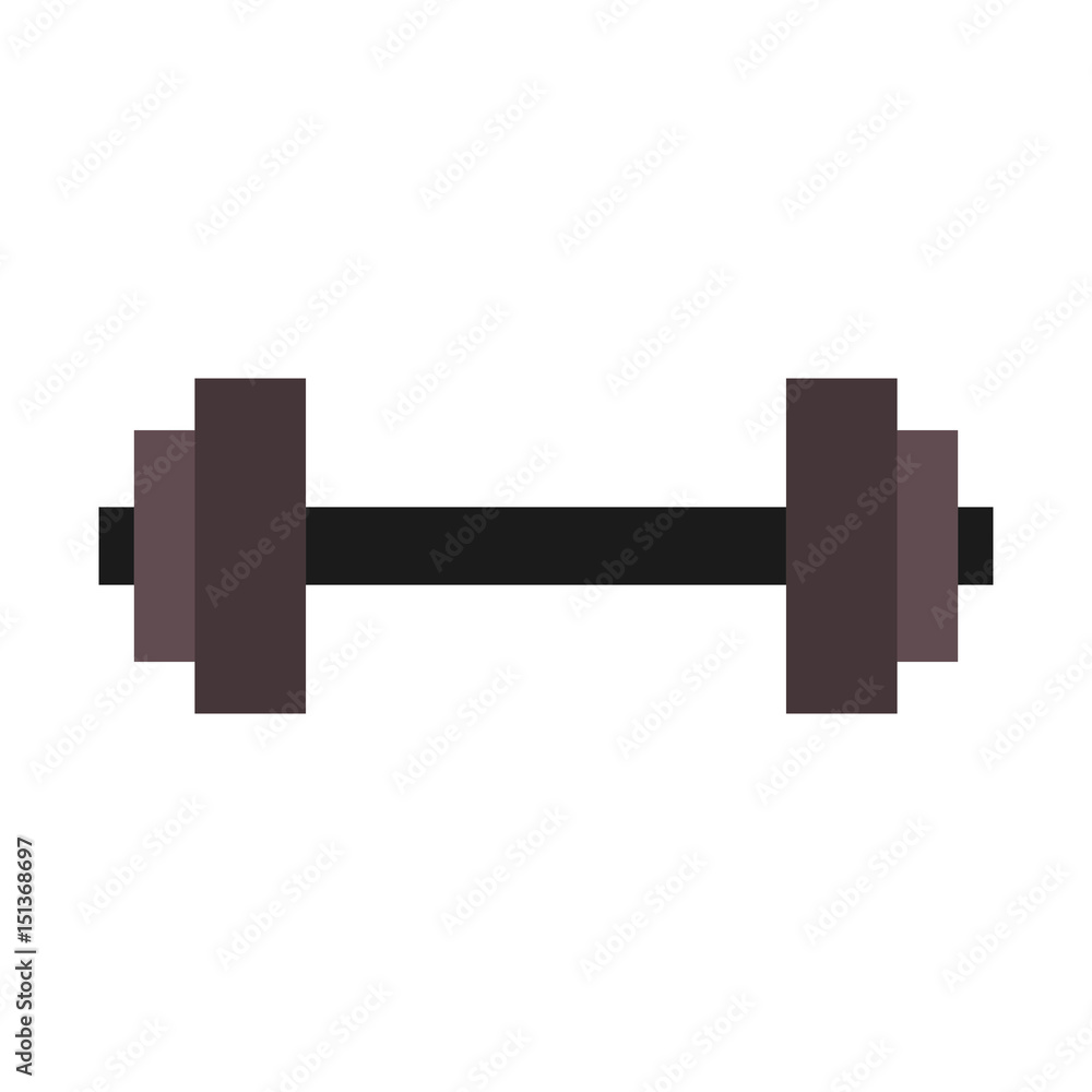 Gym dumbbell weight vector illustration graphic design Gym dumbbell weight vector illustration graphic design