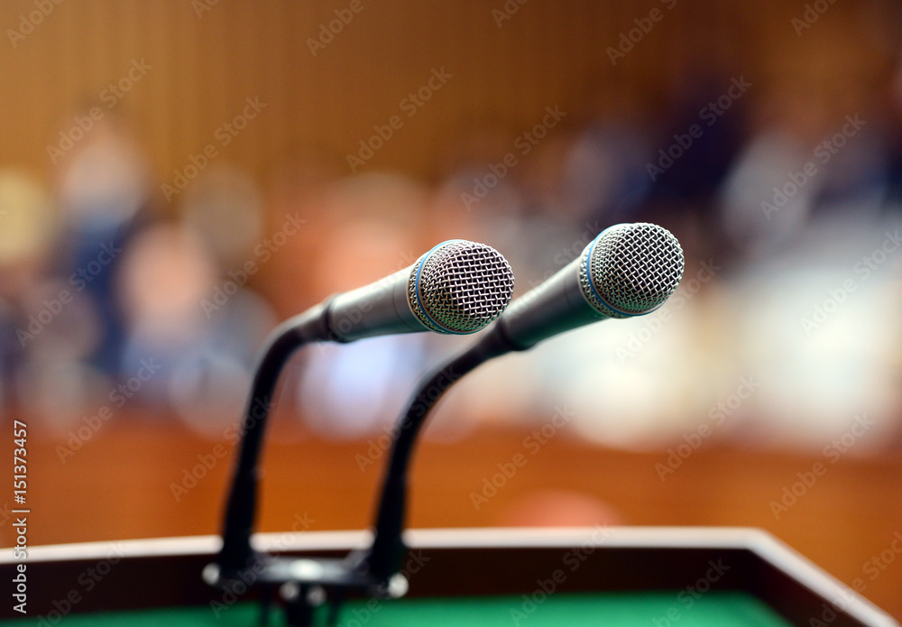 Two microphones Two microphones