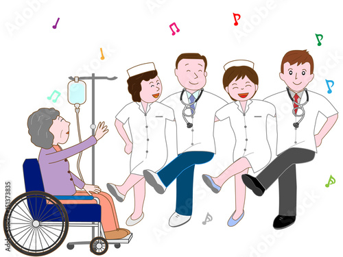 医者と看護師のエクササイズ