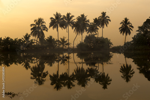 Backwaters, Lake Vembanad, Kerala, India