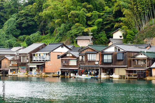 Water House of Ine Cho in Japan