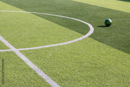 artificial grass football field © Fotoglee