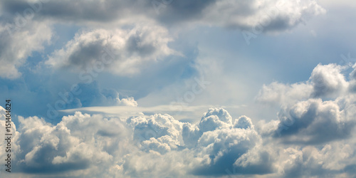 The sky of Asia is covered with clouds
