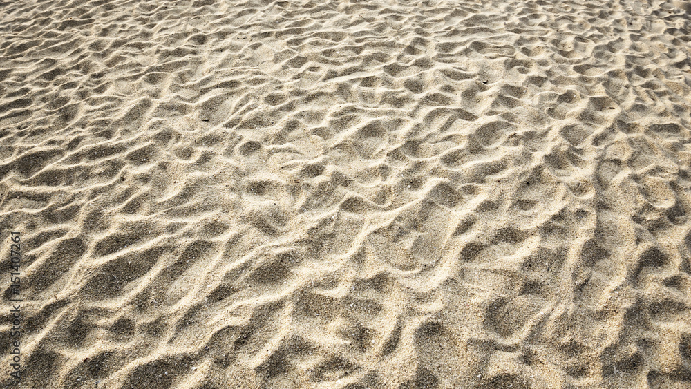 Lines in the sand of a beach Lines in the sand of a beach
