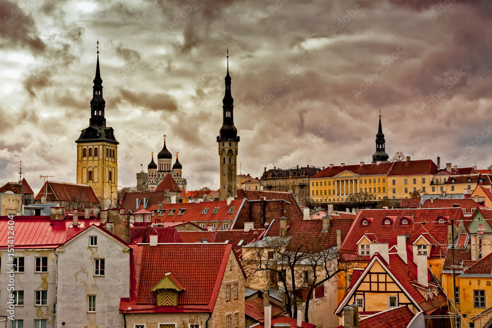 Obraz premium Tallinn Old Town