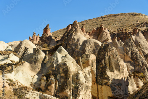 Rock formation in Pasabag valley. Cappadocia. Turkey