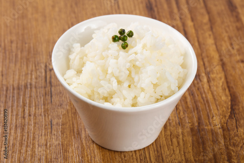 Steamed rice