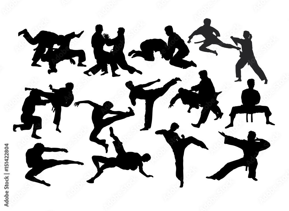 Karate and Martial Art, art vector design Karate and Martial Art, art vector design