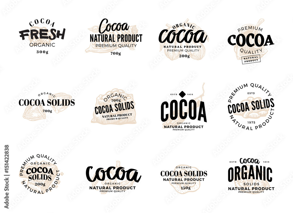 Cocoa Logo Set