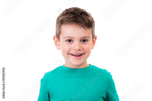 Obraz na plátně strahlender kleiner junge