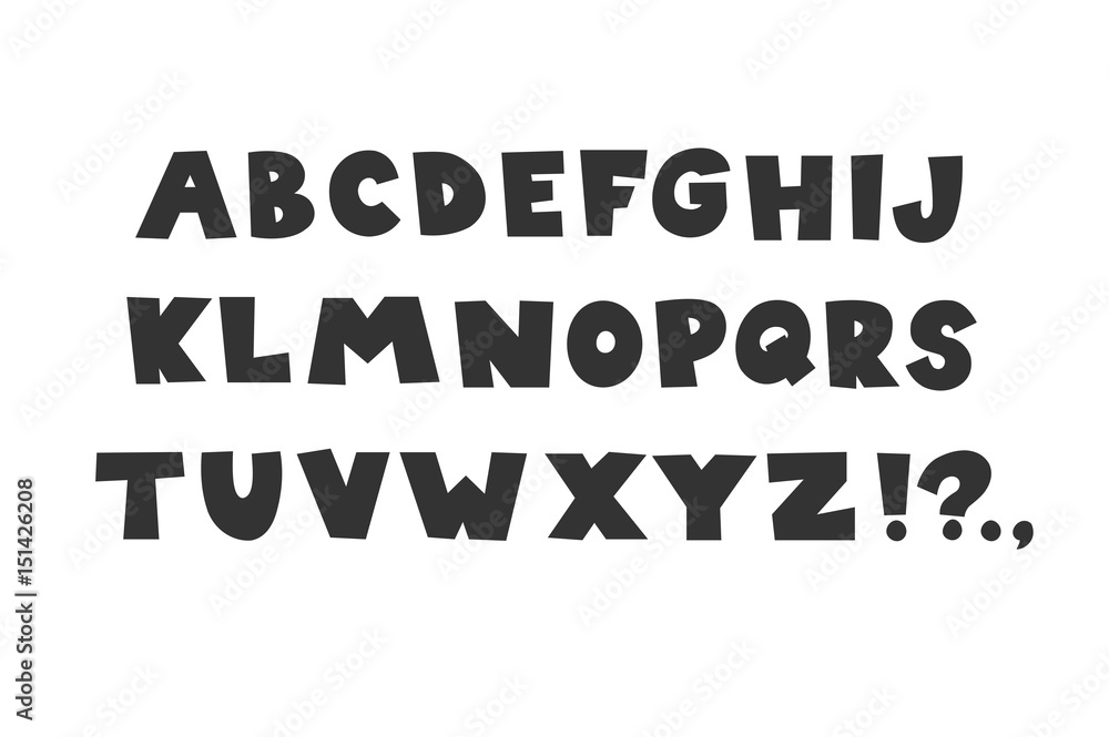 Cute alphabet 