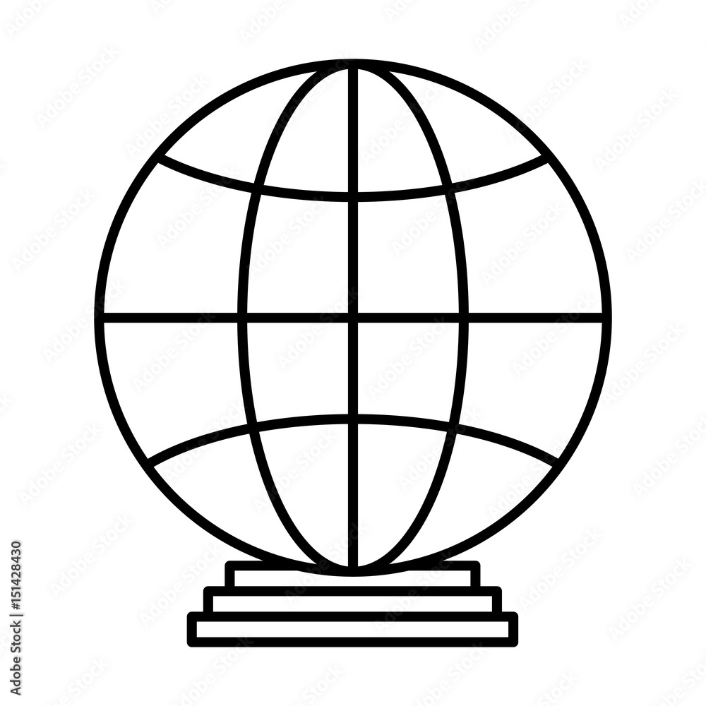 planet school isolated icon vector illustration design planet school isolated icon vector illustration design
