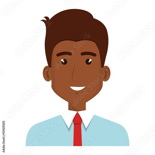 businessman avatar character icon vector illustration design © Gstudio