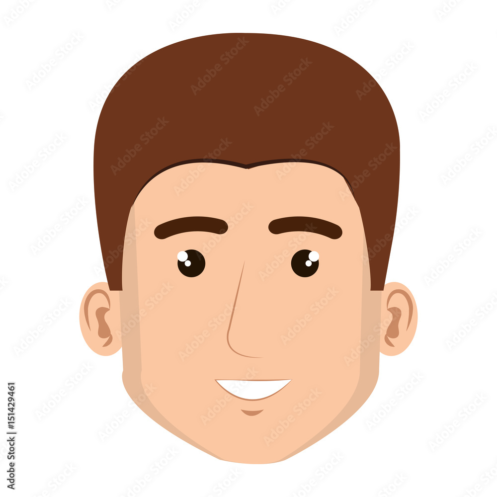 young man avatar character vector illustration design young man avatar character vector illustration design