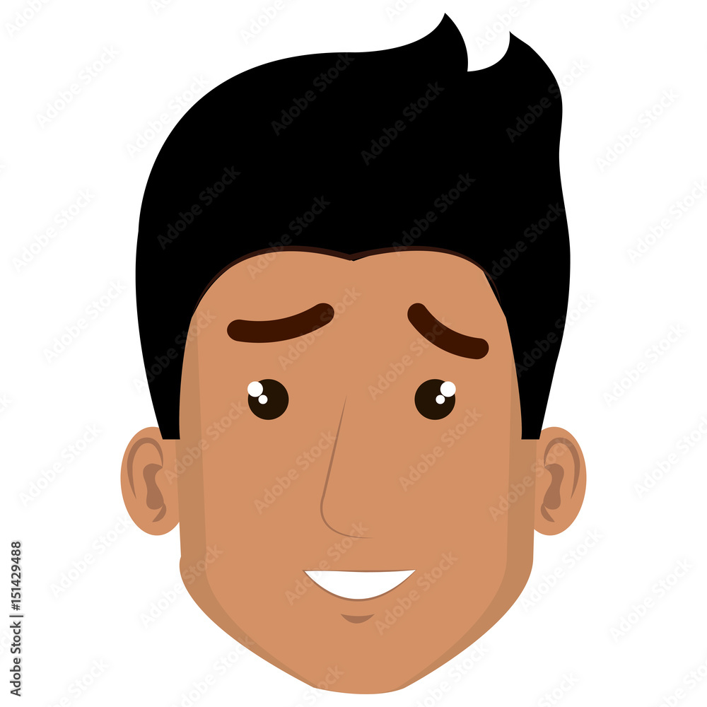 young man avatar character vector illustration design young man avatar character vector illustration design