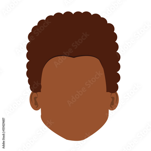 young man avatar character vector illustration design
