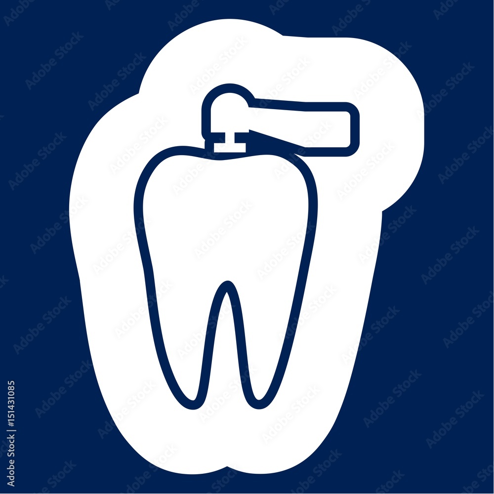 Teeth protection, tooth care dental medical vector concept - Illustration Teeth protection, tooth care dental medical vector concept - Illustration