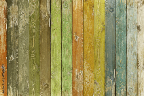 Vintage color old wood planks background